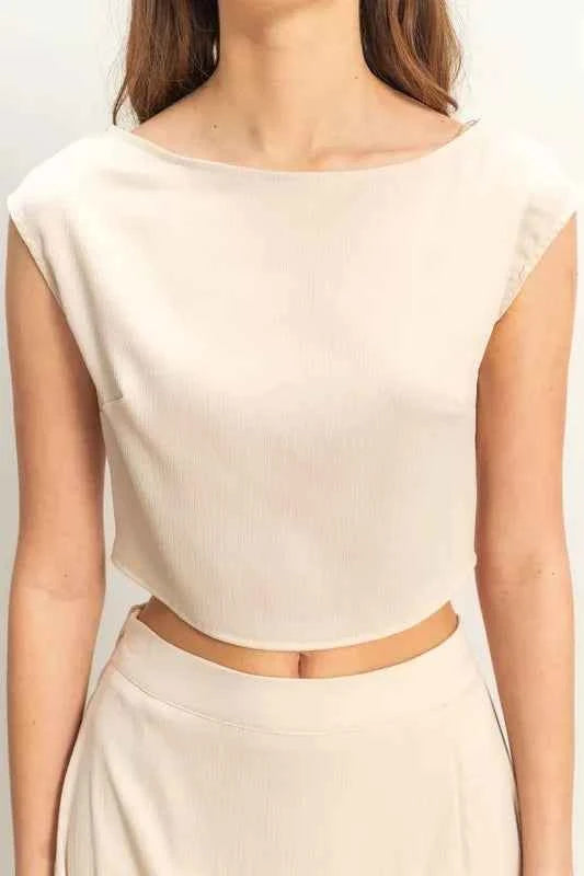 HYFVE Sleeveless Top and Maxi Skirt Set