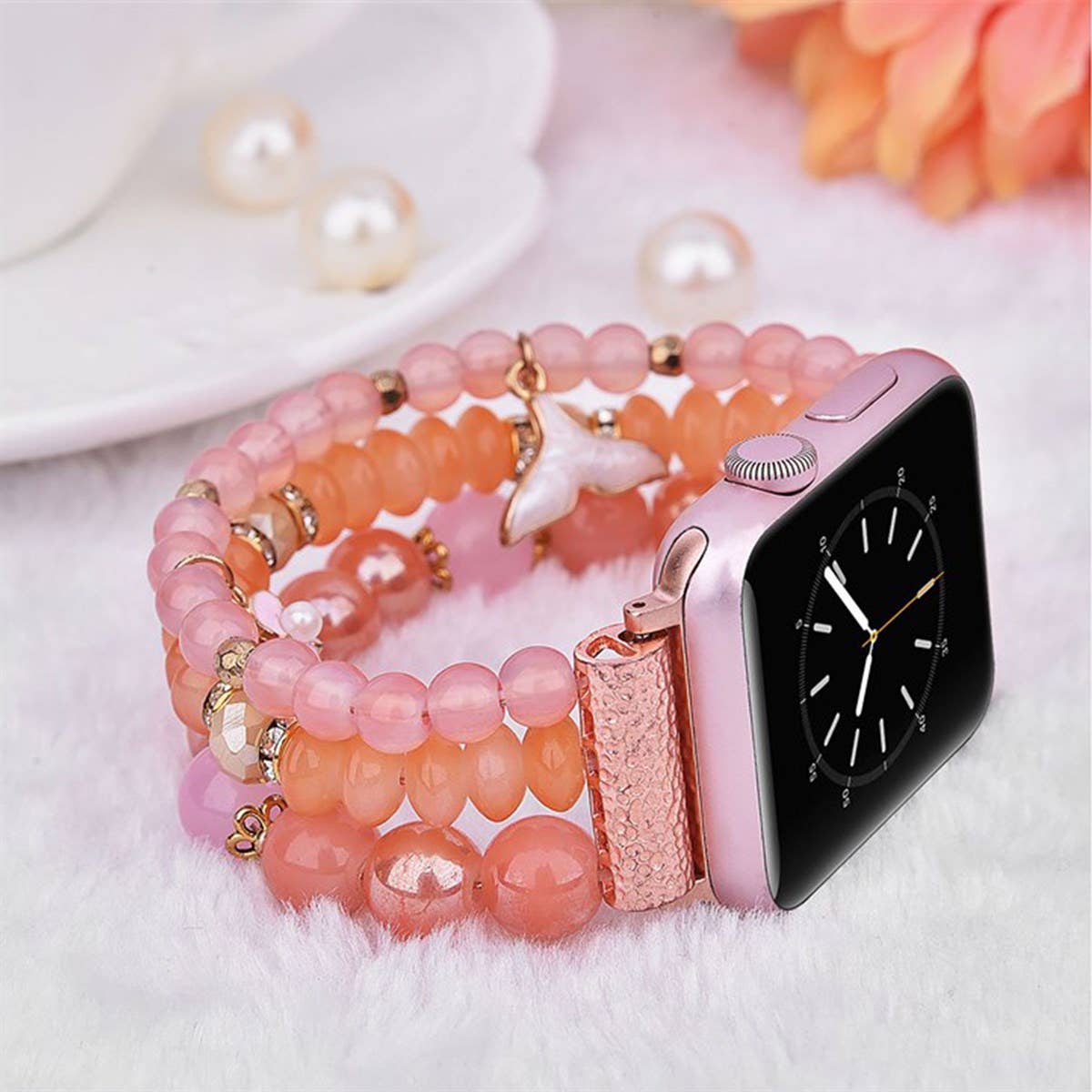 Beaded Apple Watch Bracelet