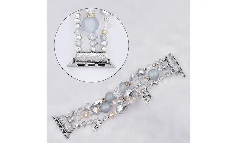 Beaded Apple Watch Bracelet