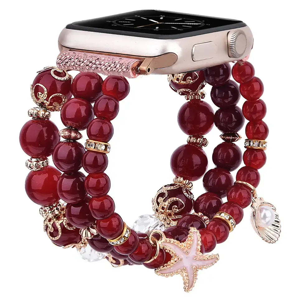 Beaded Apple Watch Bracelet