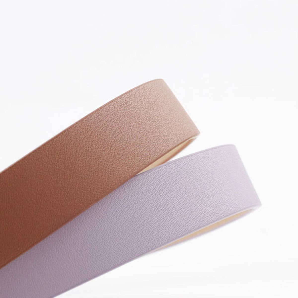 "PEARL BUCKLE SLENDER BELT FOR DRESSES