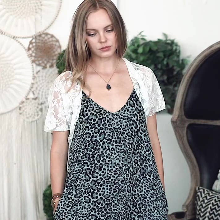 Lace Sheer Cover-up Cardigan