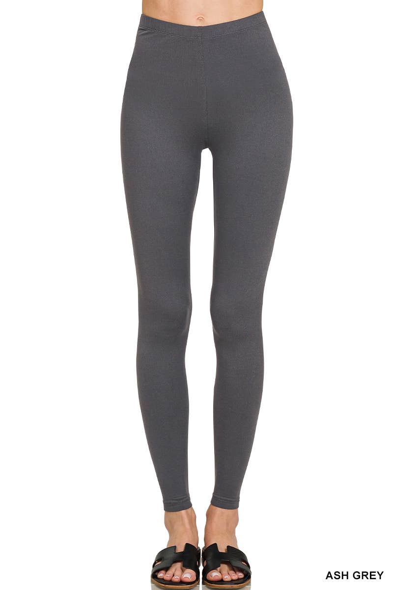 Premium Microfiber Full Length Leggings