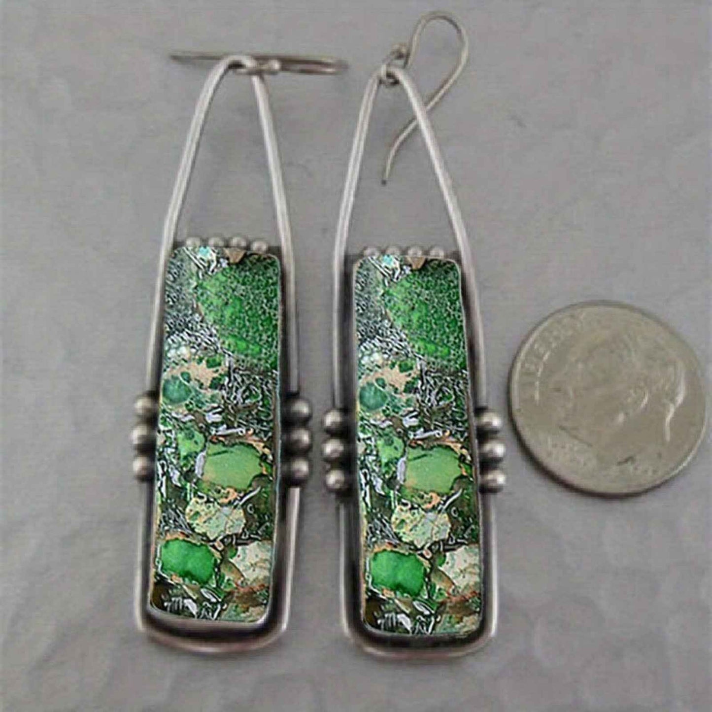 Retro Bohemian Geometric Dangle Earrings