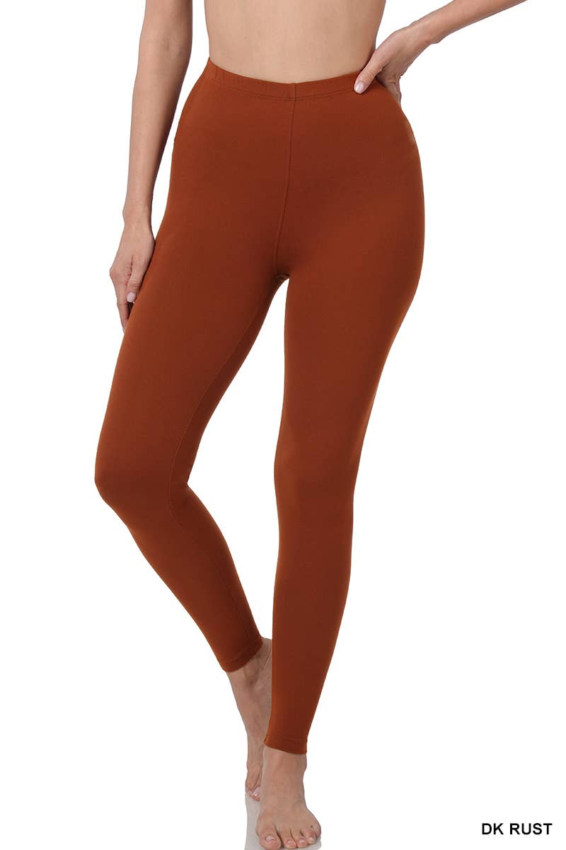 Premium Microfiber Full Length Leggings