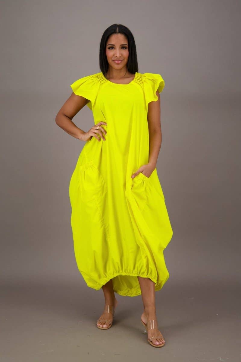 Product Name: Flowing Grace Bubble Dress AD-25061