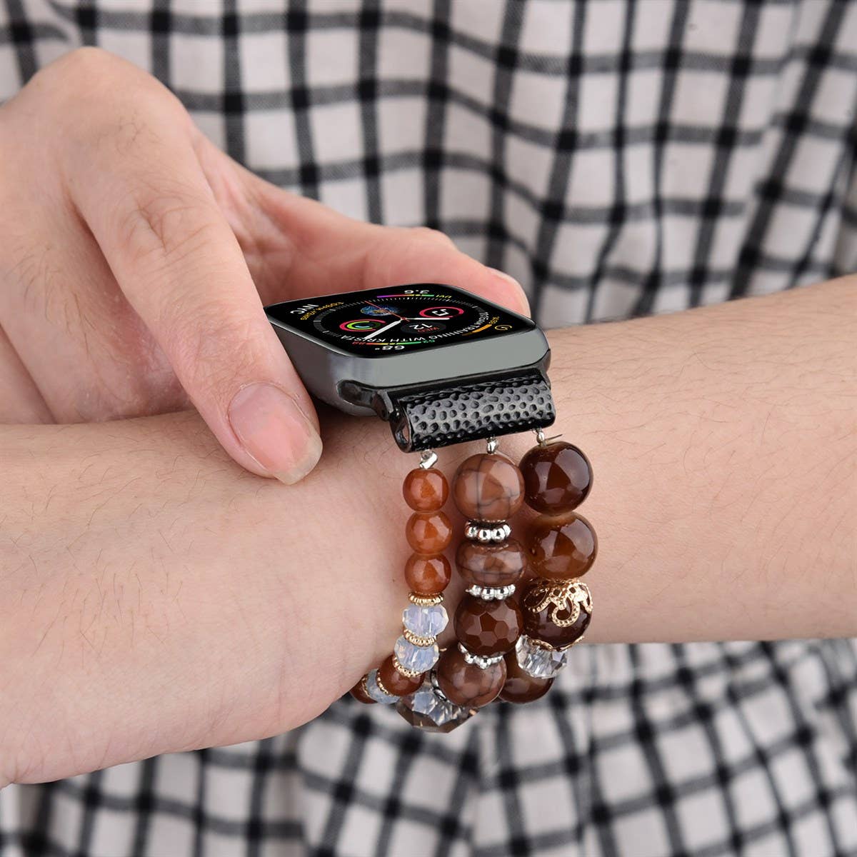Beaded Apple Watch Bracelet