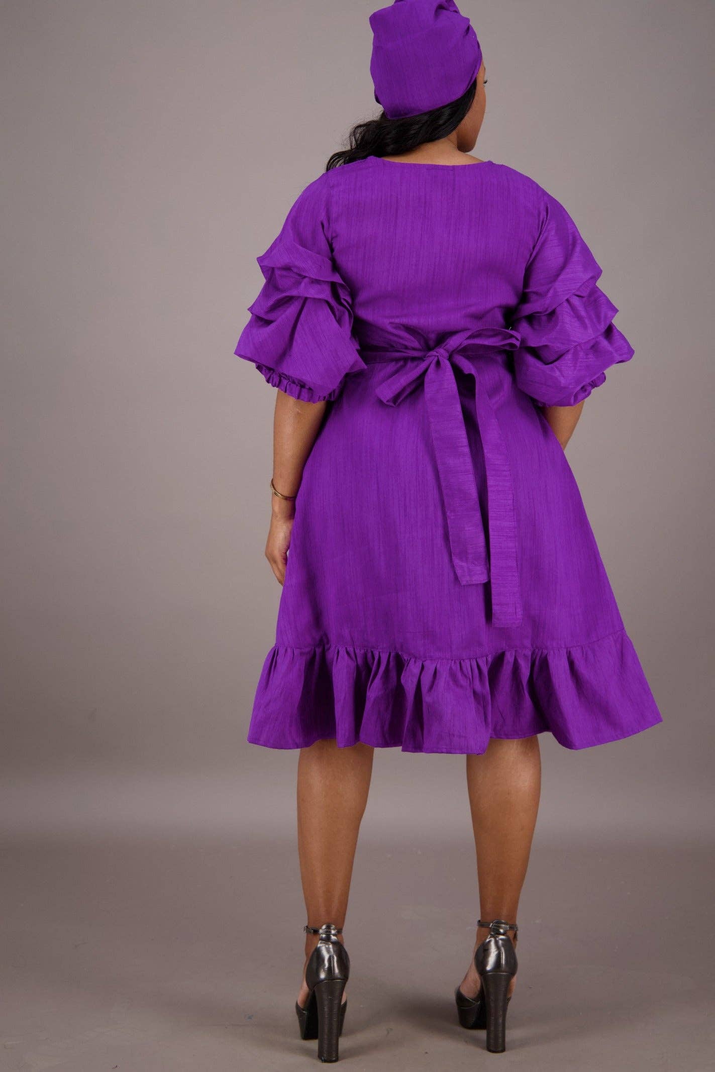 Empress Ruffle Wrap Dress AD-25079