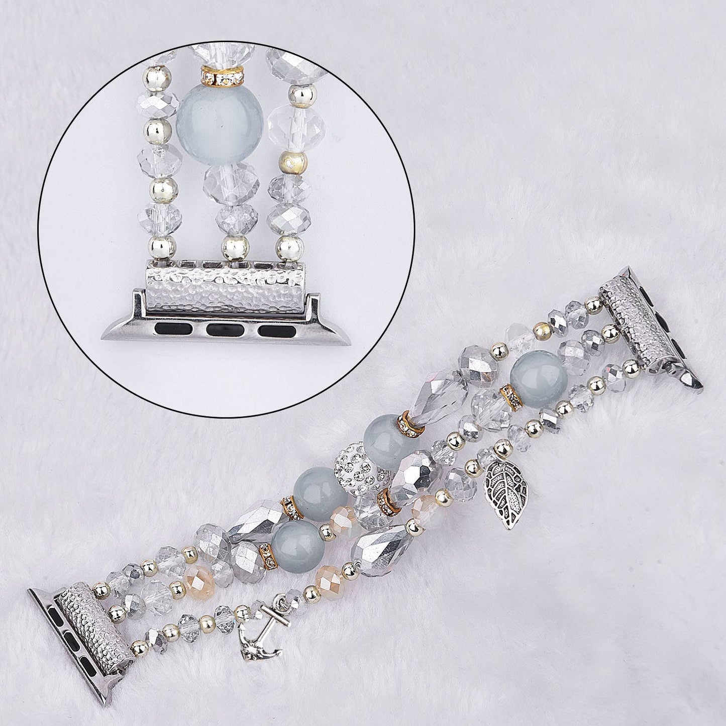 Beaded Apple Watch Bracelet