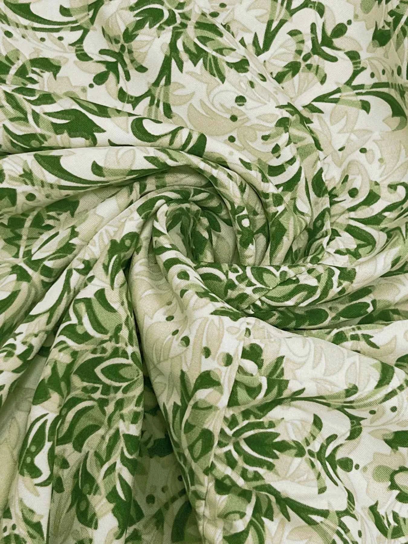 Printed V-Neck Cap Sleeve Maxi Dress