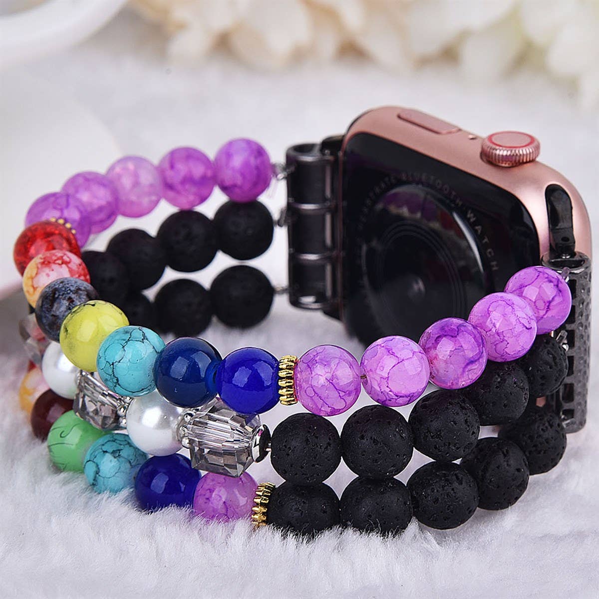 Beaded Apple Watch Bracelet