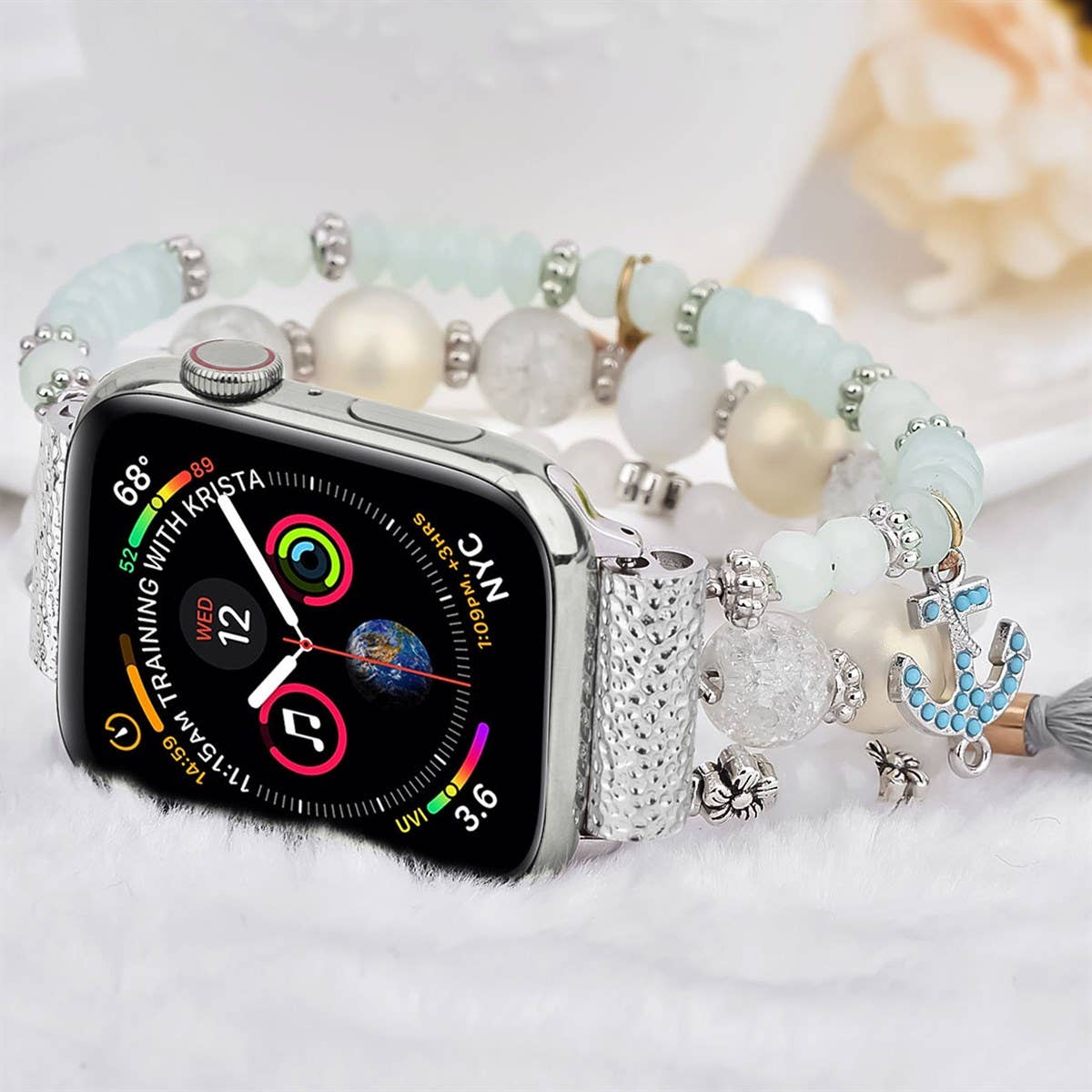 Beaded Apple Watch Bracelet