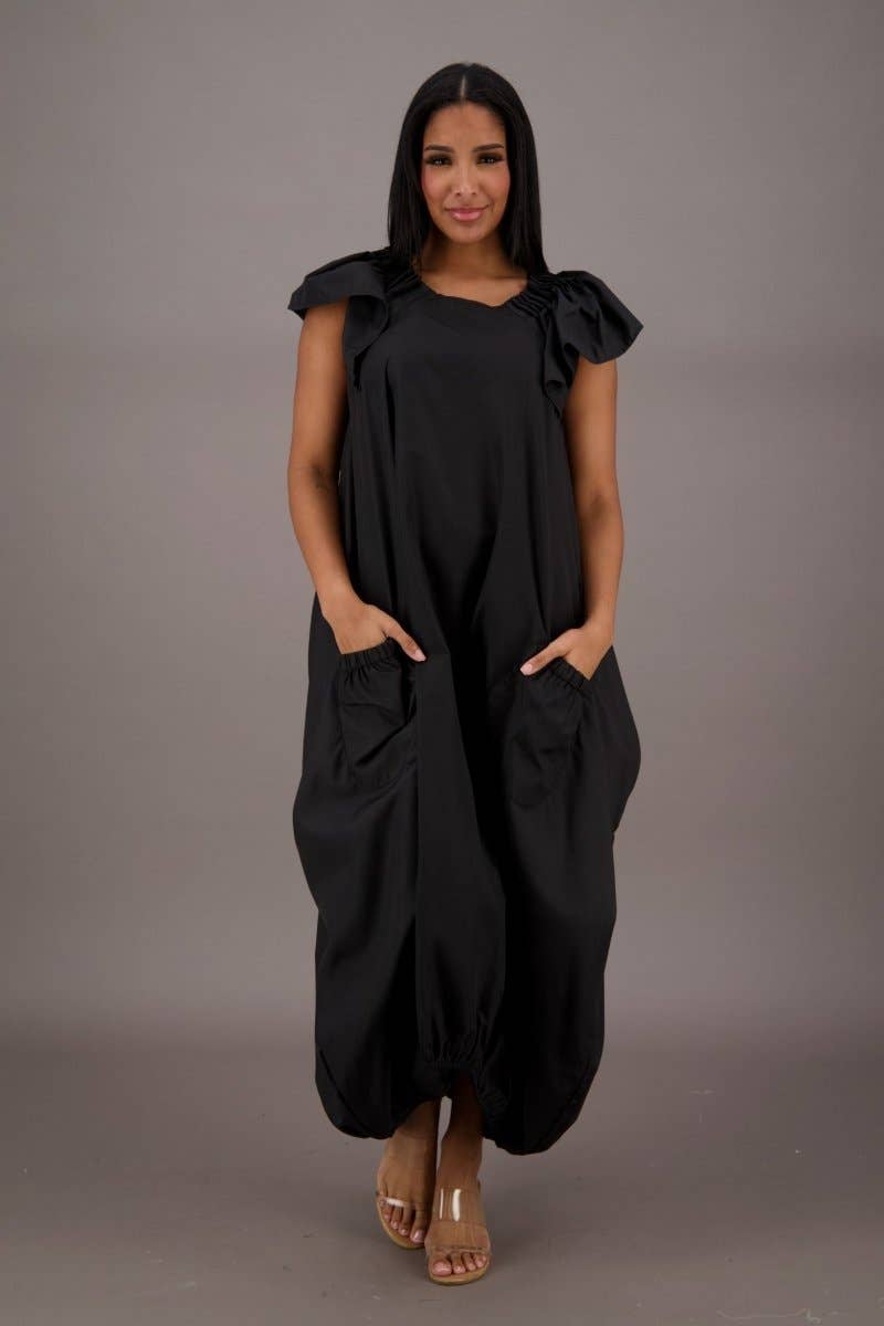Product Name: Flowing Grace Bubble Dress AD-25061