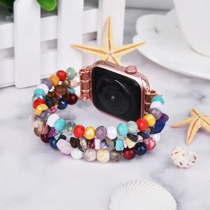 Beaded Apple Watch Bracelet