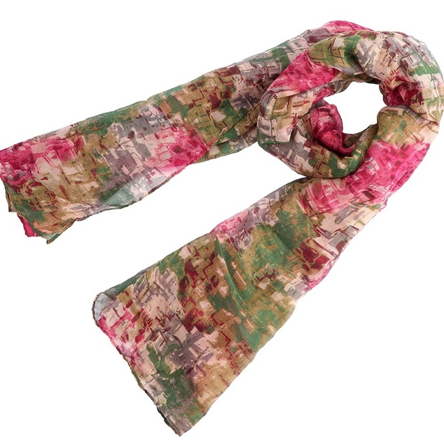 Orange Flower Print Turban Head Wraps - Passion of Essence Boutique