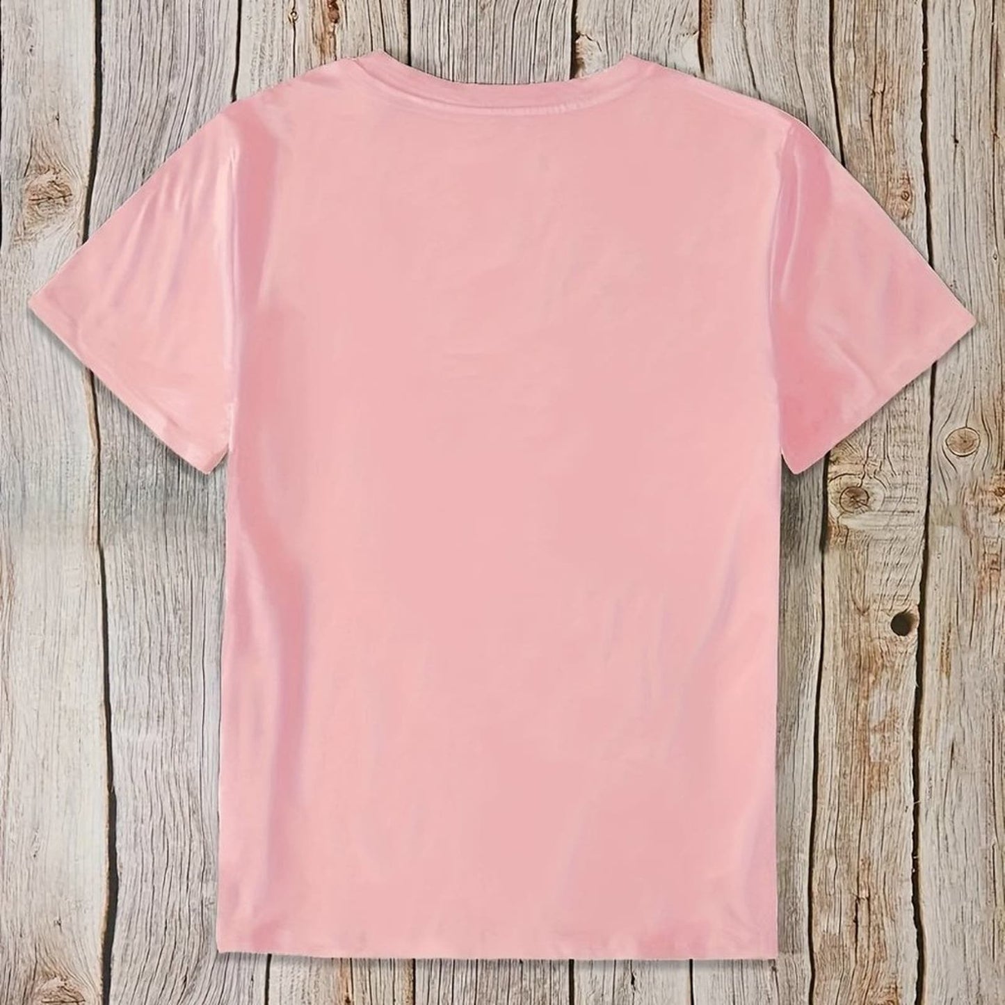 It's My Birthday Print T-shirt, Short Sleeve Crew Neck