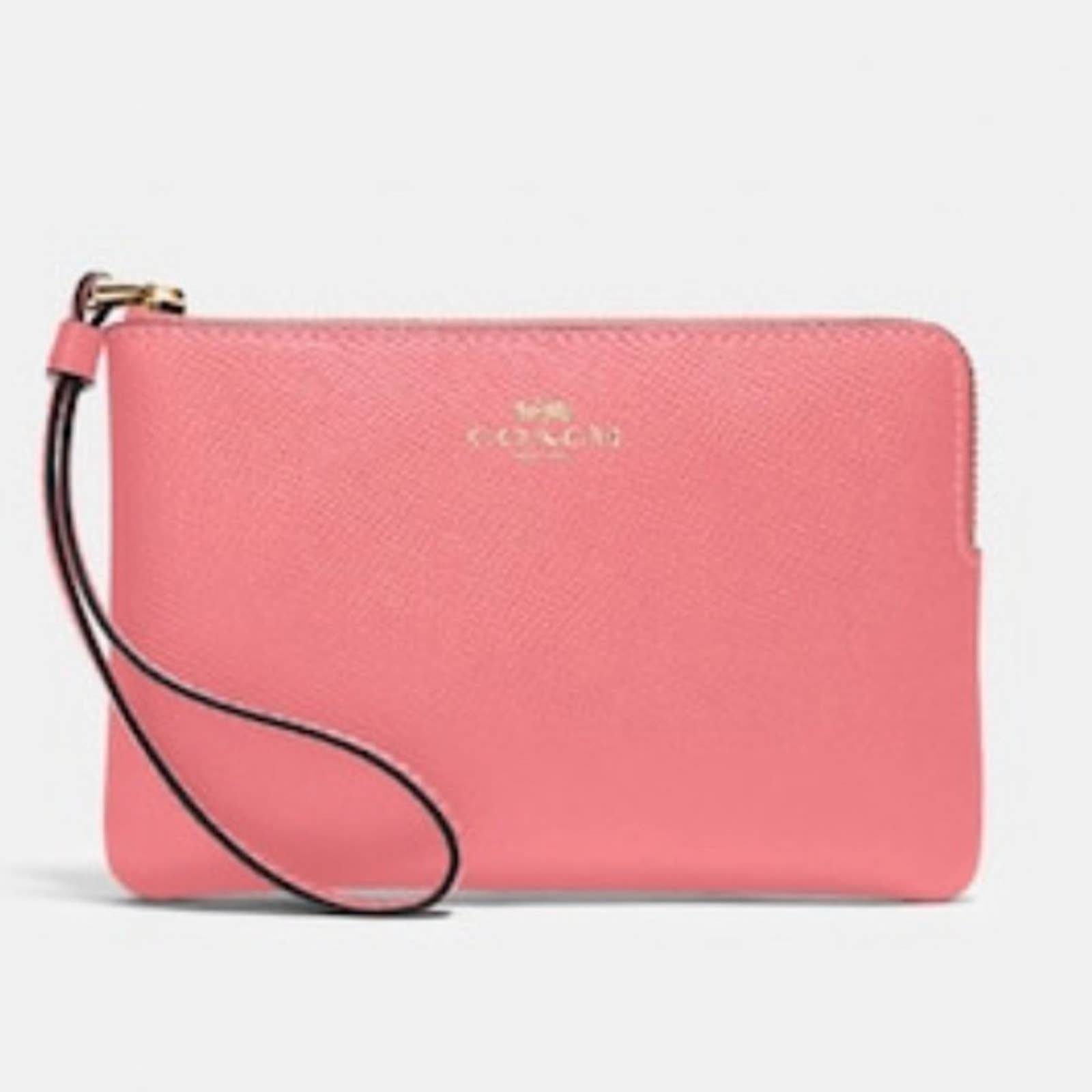 Coach Corner Zip Wristlet - Passion of Essence Boutique