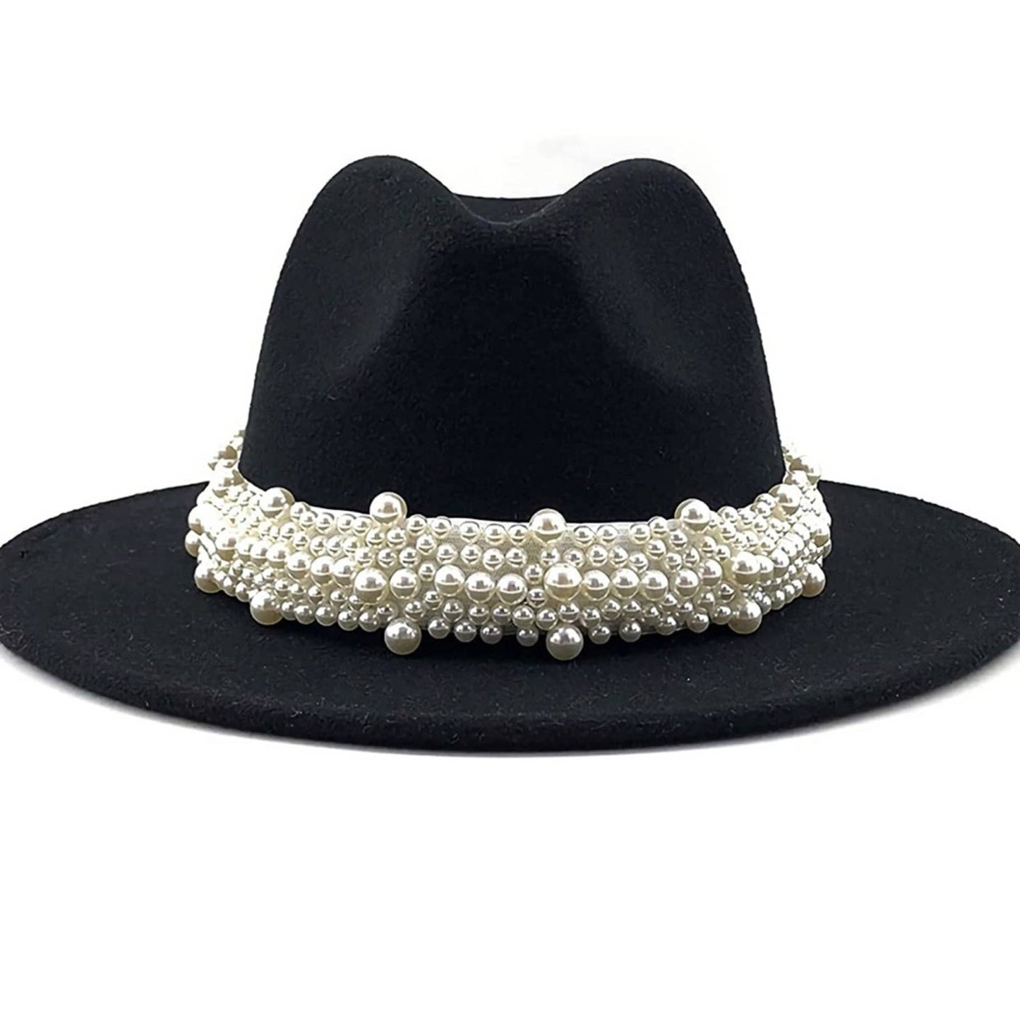 Pearl Stretch Band For Fedora Hats - Passion of Essence Boutique