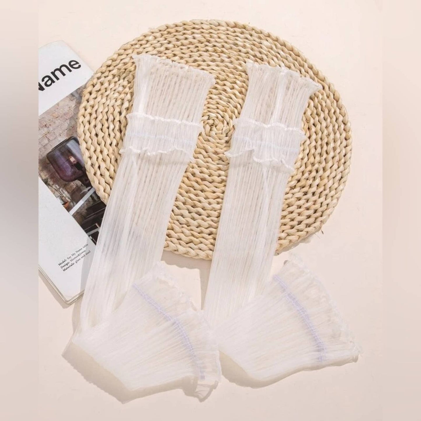 Sheer Ruched Look Pull Up Arm Sleeves Glove - Passion of Essence Boutique