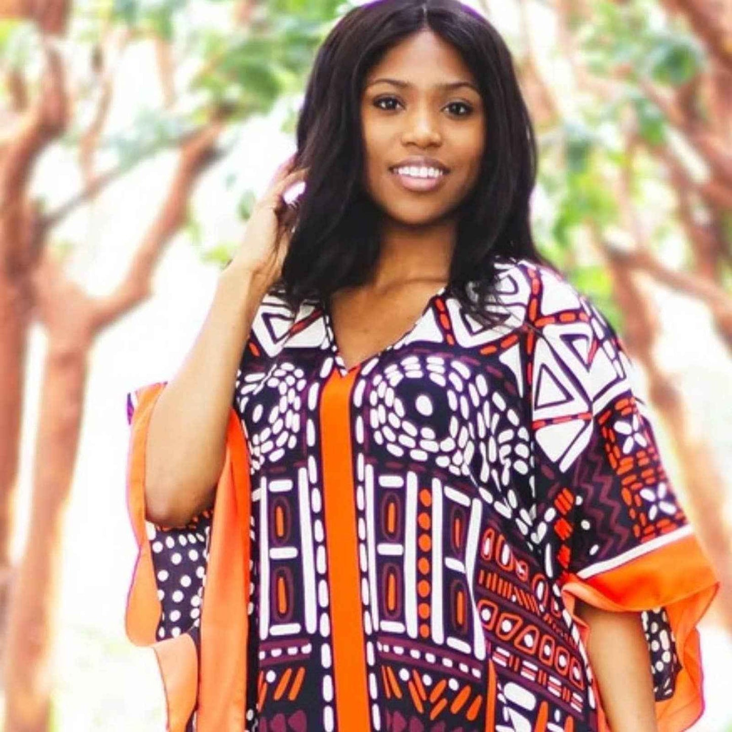 A Caftan Monte Carlo S-4XL Lounge Coverup Robe Kaftan