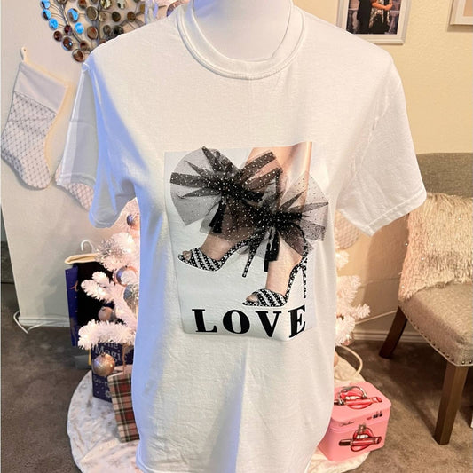 Love Tee Shirt Custom Design - Passion of Essence Boutique
