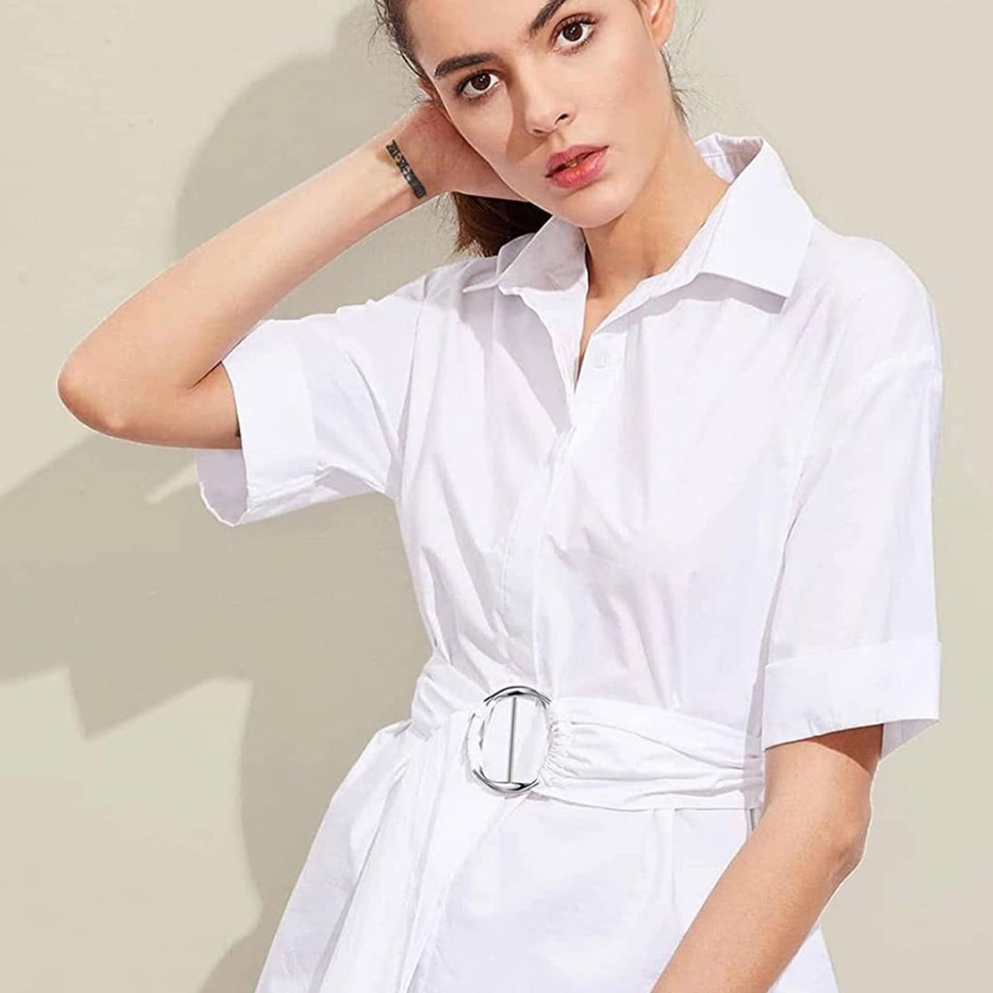 2 Pc Silk Scarf Ring Clip T-shirt Tie Clips - Passion of Essence Boutique