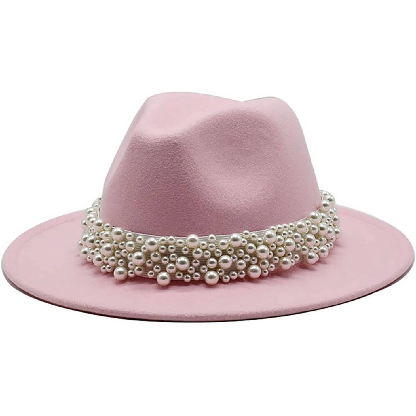 Pearl Stretch Band For Fedora Hats - Passion of Essence Boutique