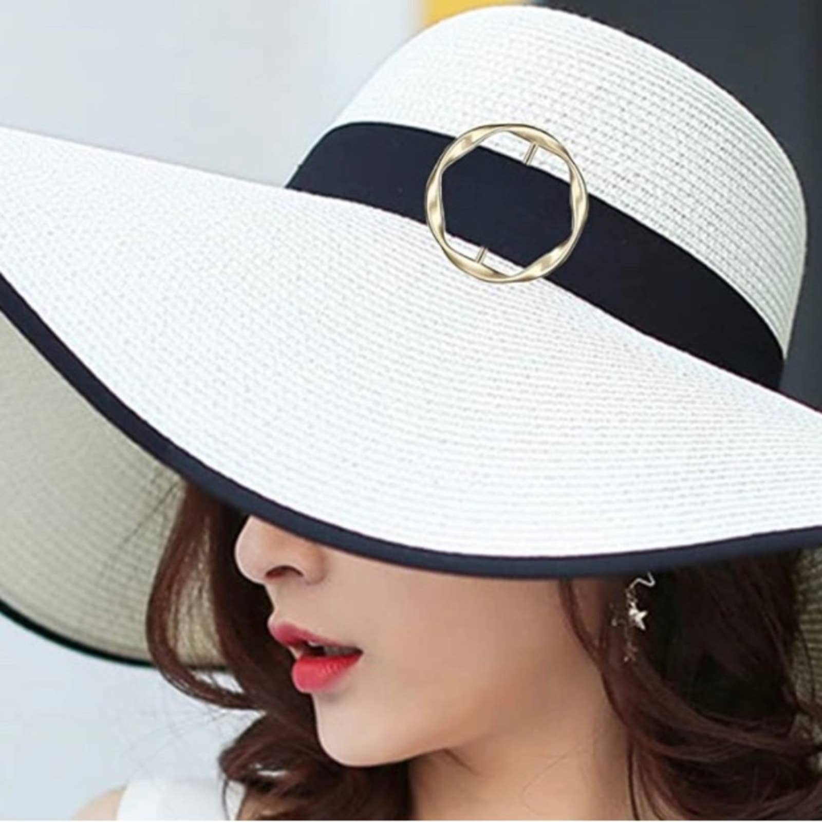 2 Pc Silk Scarf Ring Clip T-shirt Tie Clips - Passion of Essence Boutique