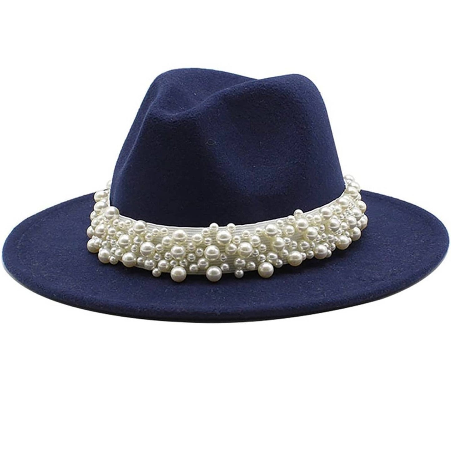 Pearl Stretch Band For Fedora Hats - Passion of Essence Boutique