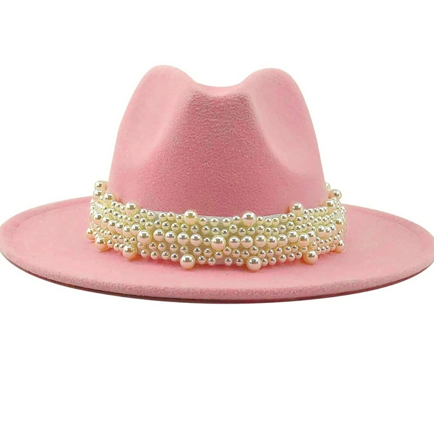 Pearl Stretch Band For Fedora Hats - Passion of Essence Boutique