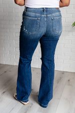 Load image into Gallery viewer, Mila Mid Rise Distressed Bootcut Jeans
