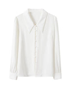 Load image into Gallery viewer, Pure Color Long Sleeve Shirt for Stylish Comfort
