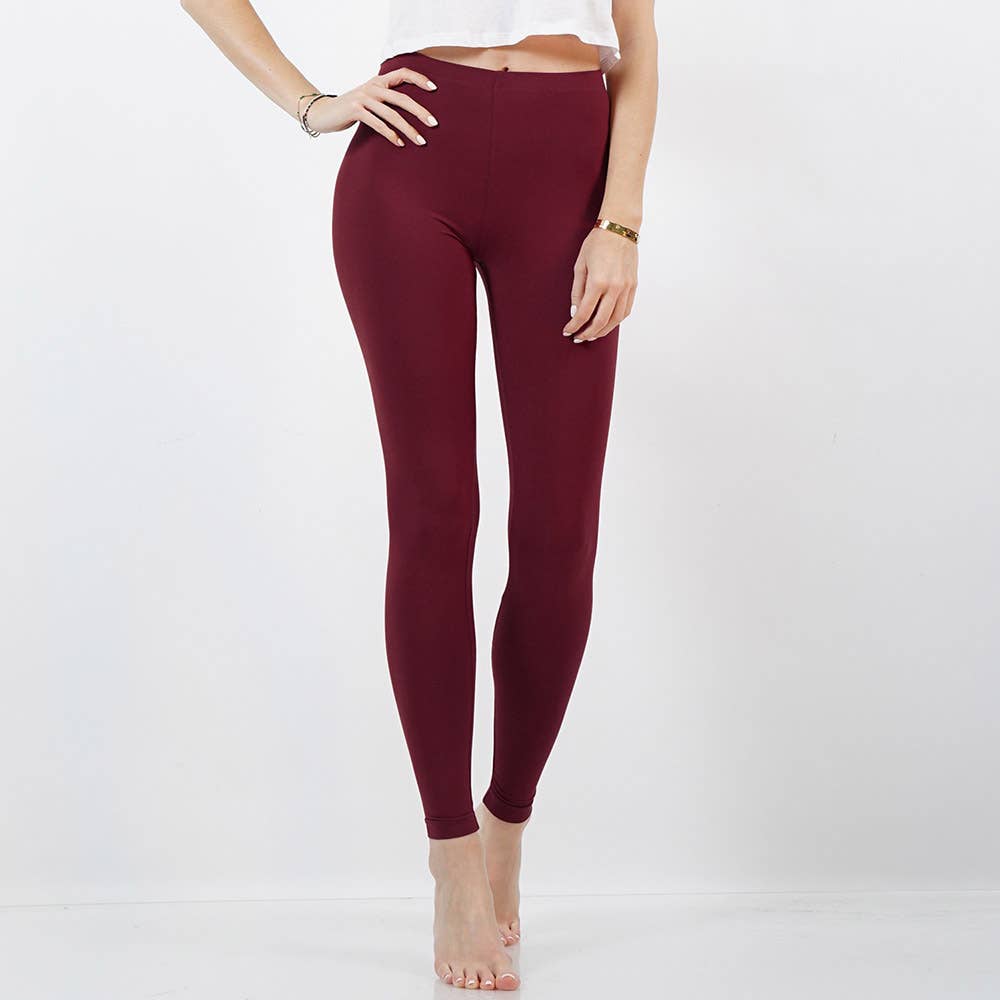 ,.SI-24891 Premium Microfiber Full Length Leggings