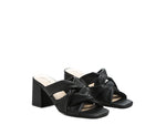 Load image into Gallery viewer, Knope Interwoven Straps Mid Heeled Sandals
