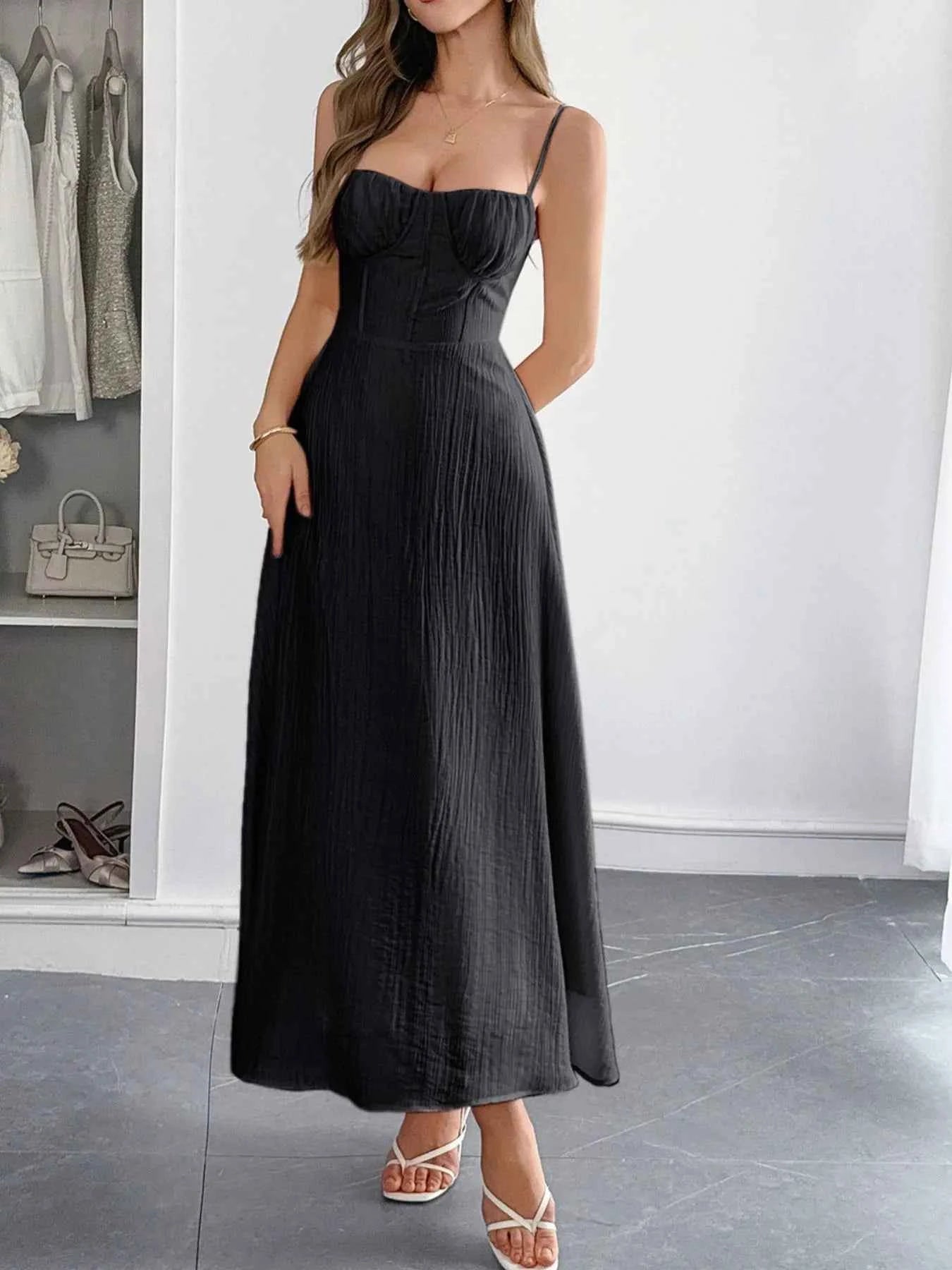 Sweetheart Neck Cami Dress