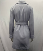 Load image into Gallery viewer, Chic Lace-Up Tailored Wool Jacket with Long Sleeves
