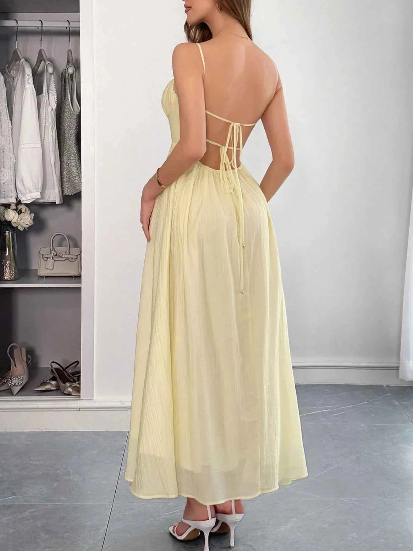 Sweetheart Neck Cami Dress