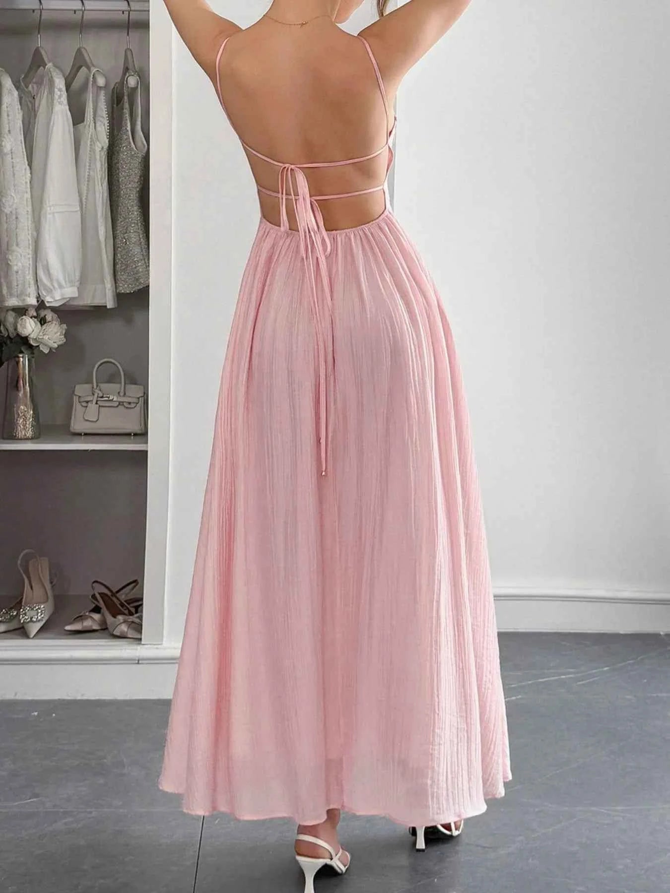 Sweetheart Neck Cami Dress
