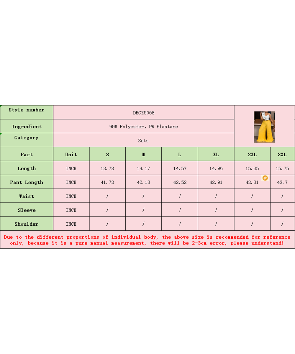 Measurement chart for a garment with size chart and ingredient information.