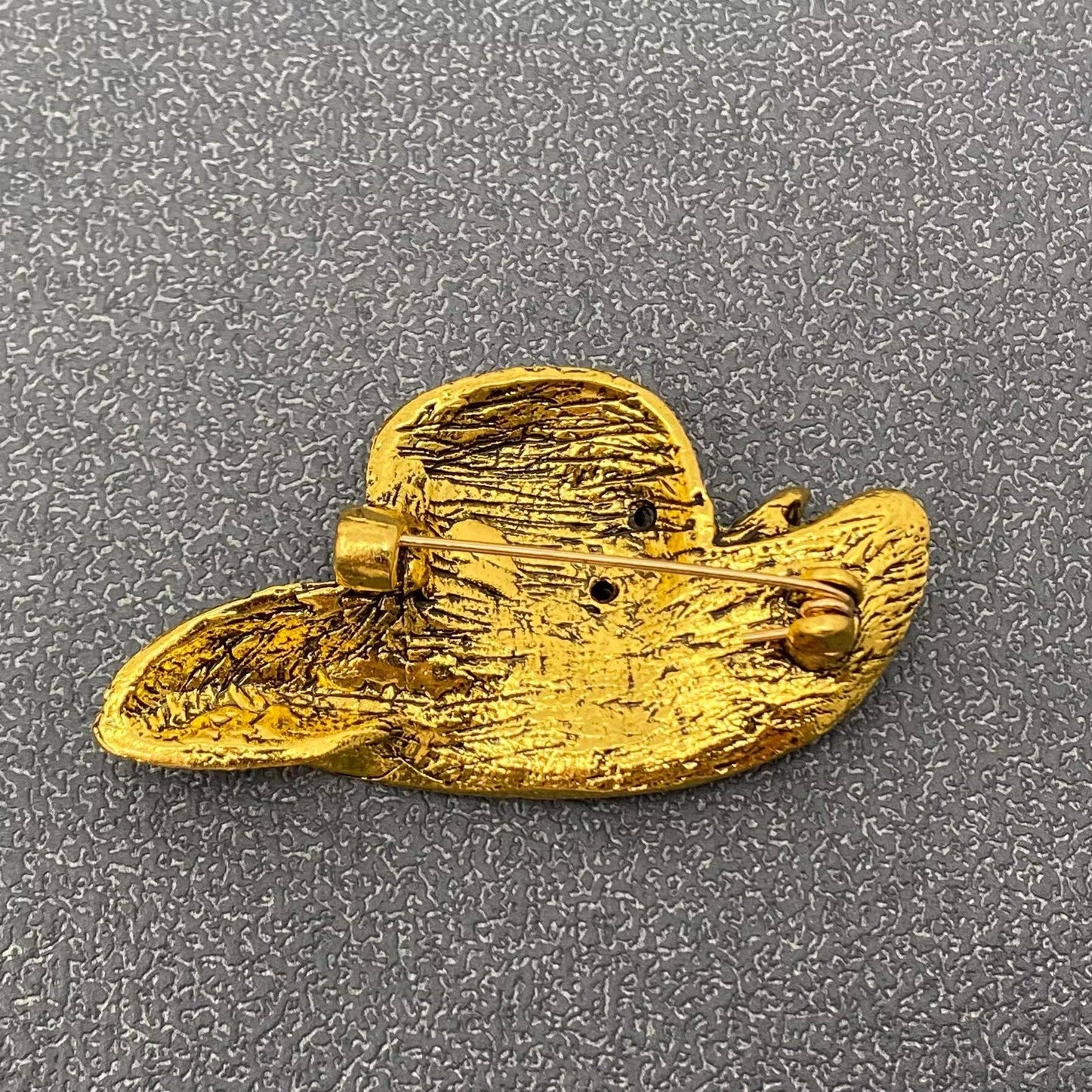Vintage Rhinestone Hat Brooch