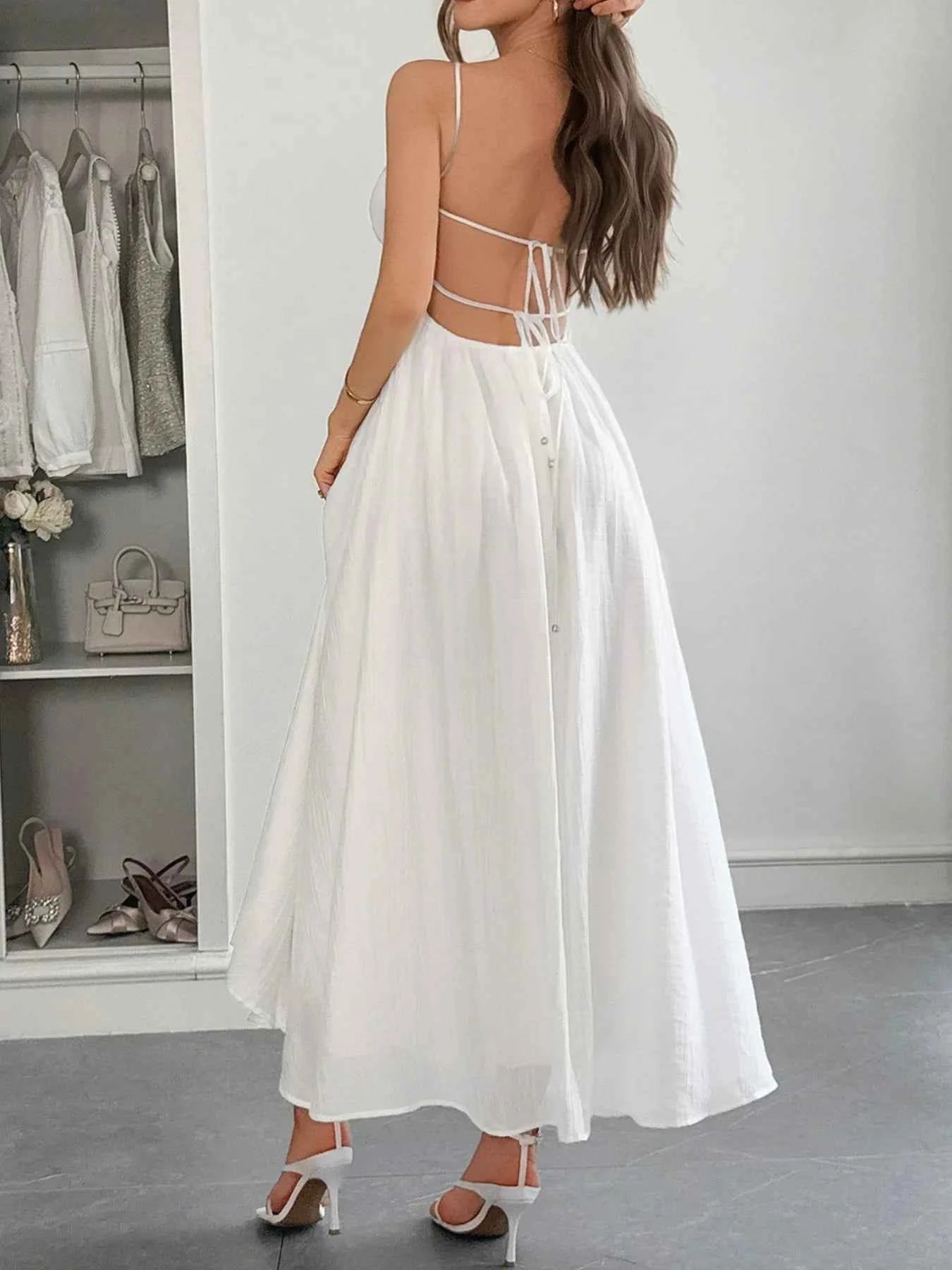 Sweetheart Neck Cami Dress