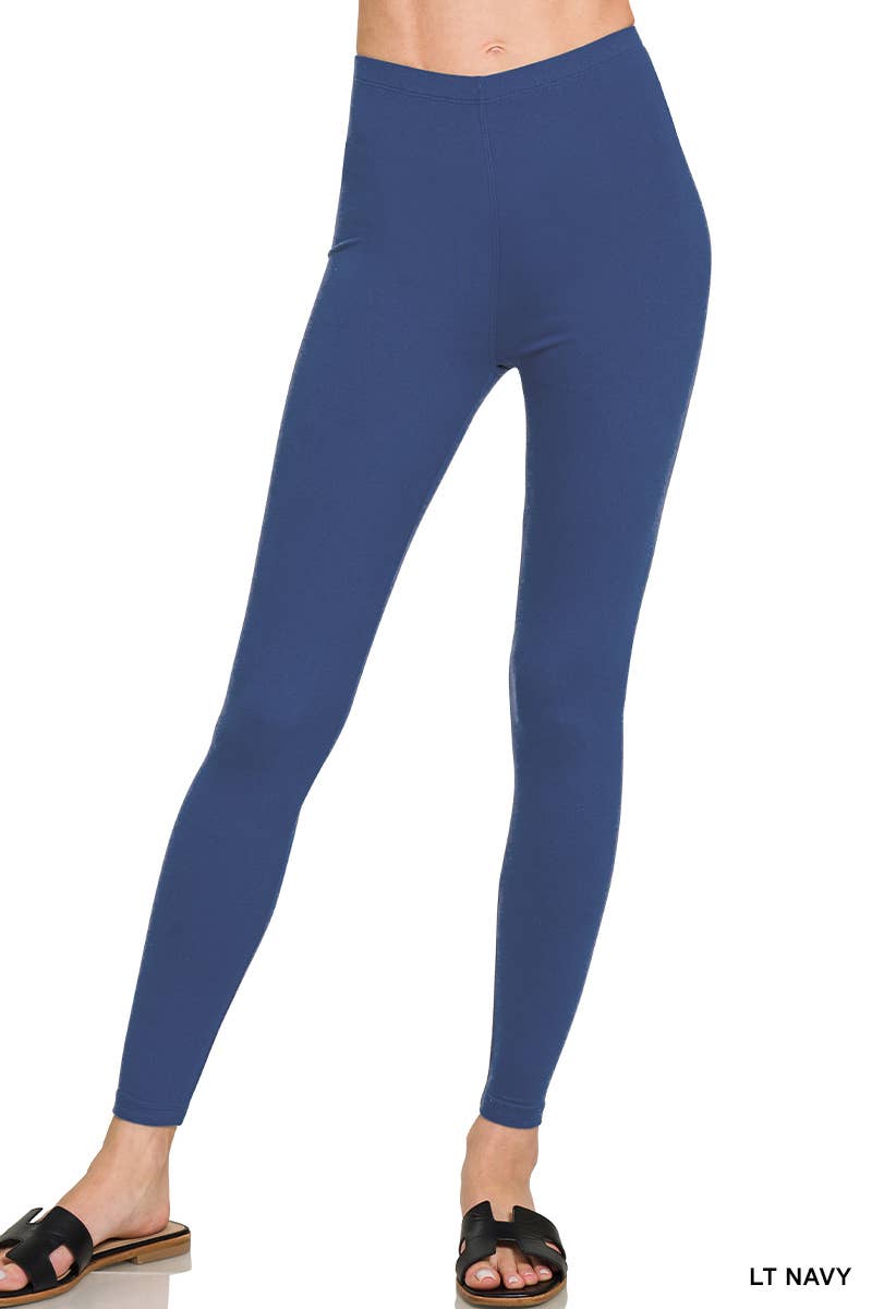 ,.SI-24891 Premium Microfiber Full Length Leggings