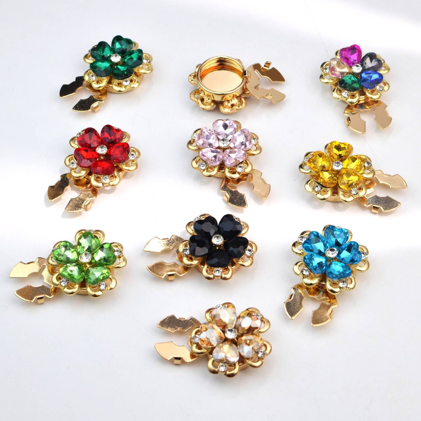 shirt cufflinks button cover collar button diamond