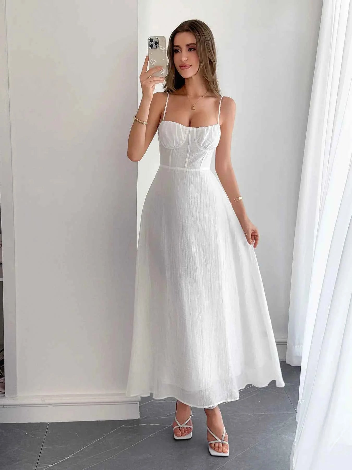 Sweetheart Neck Cami Dress