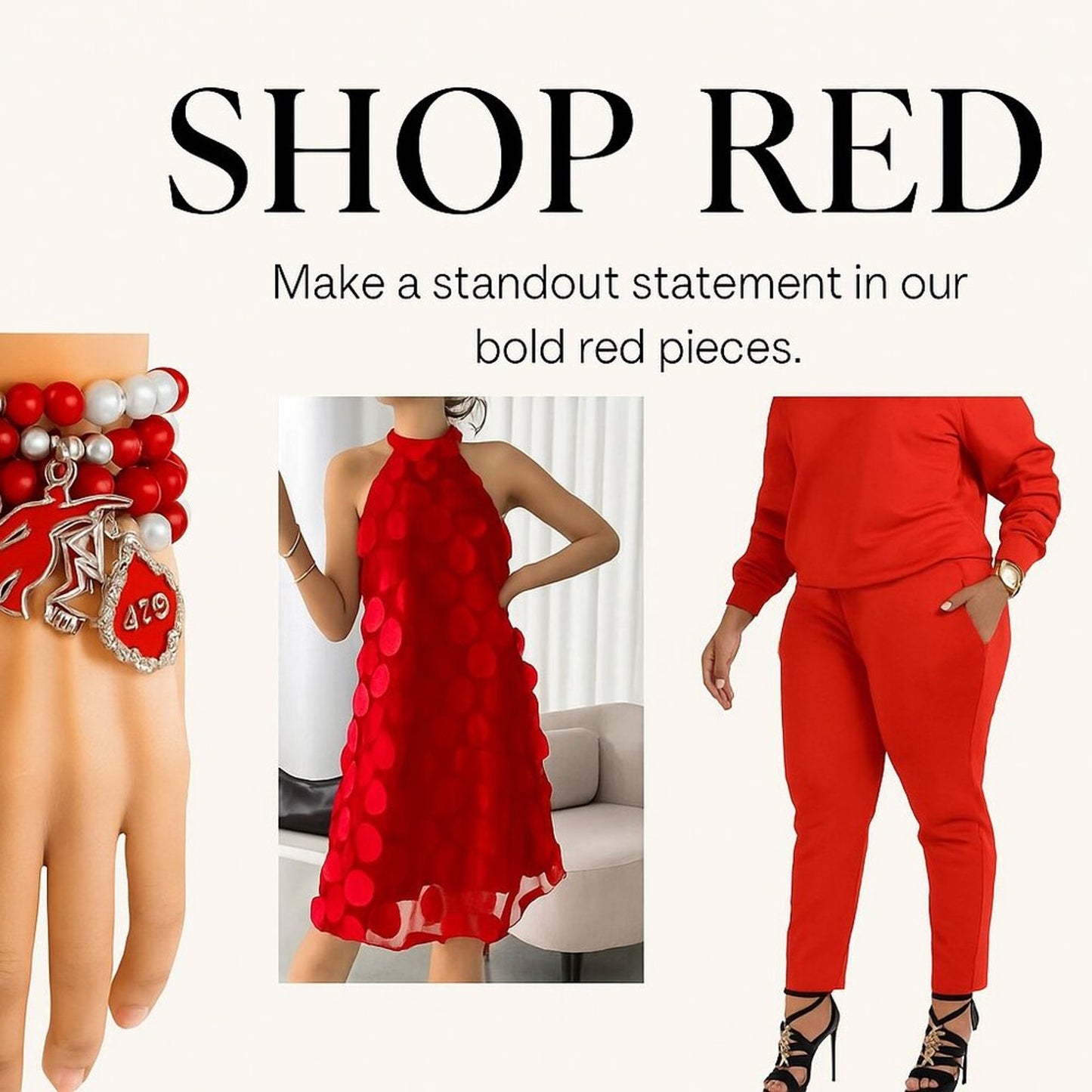 🔥 Shop RED – Bold, Confident, Unforgettable 🔥