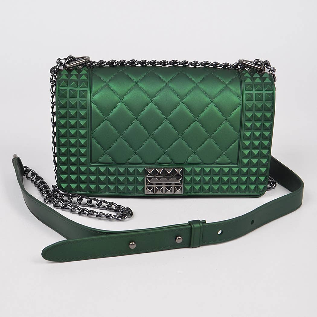 Studded Monotone Clutch