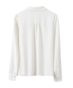 Pure Color Long Sleeve Shirt for Stylish Comfort