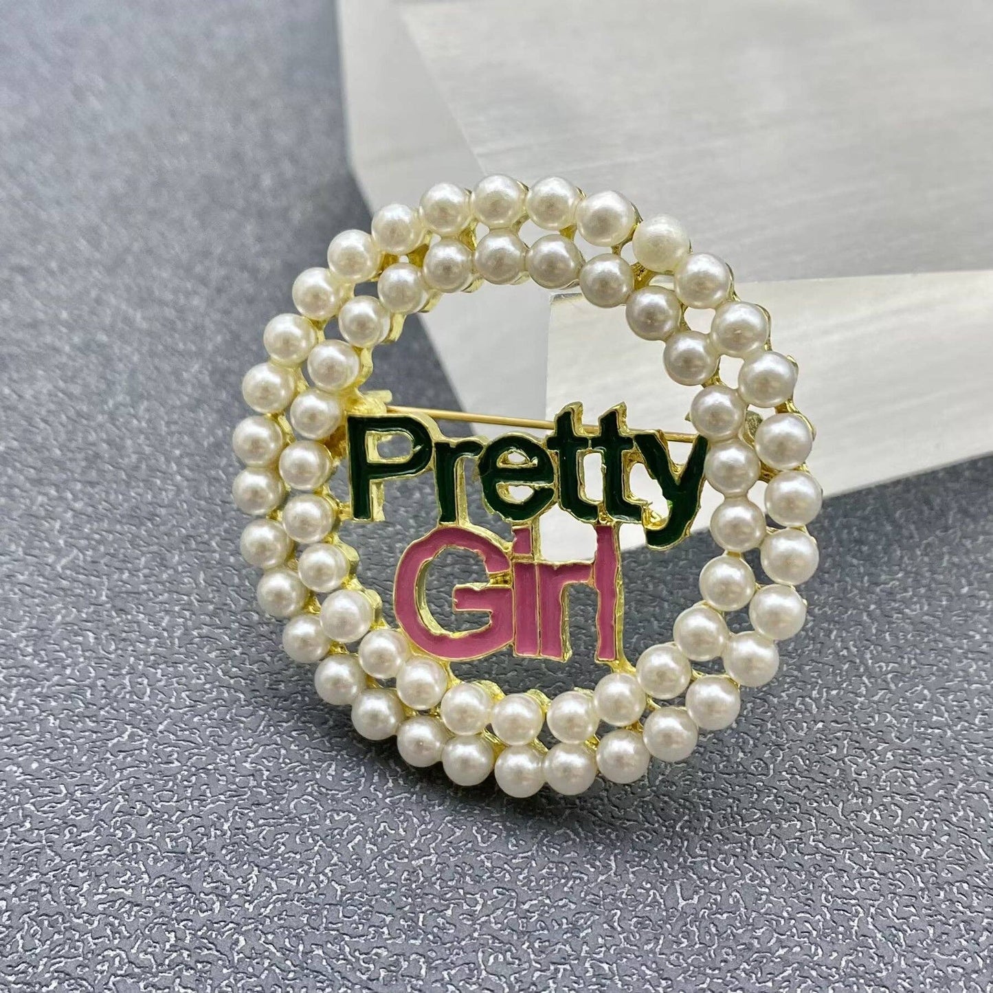 PRETTY GIRL Brooch