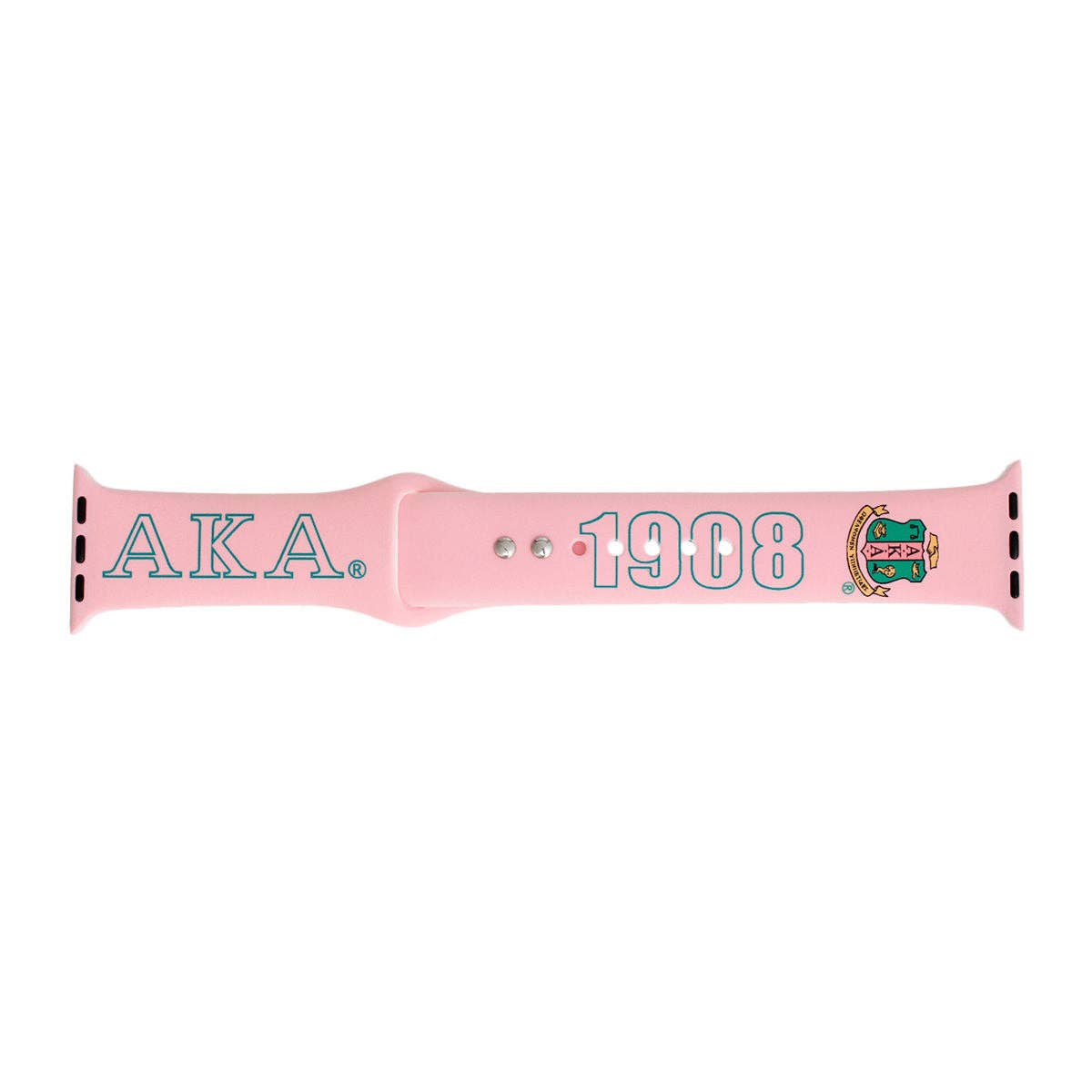 AKA Sorority Pink 1908 Watch Band Strap Women