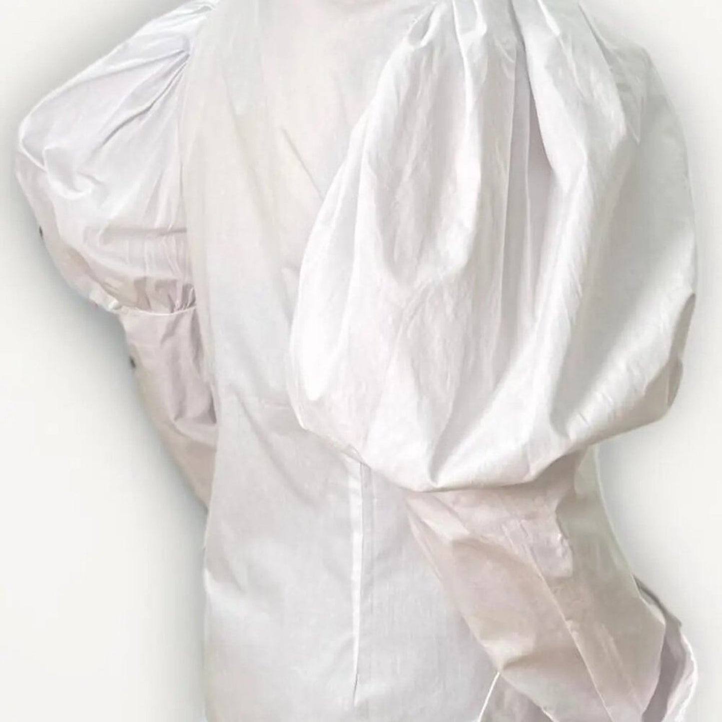 Pink Puff Sleeve Diamond Top